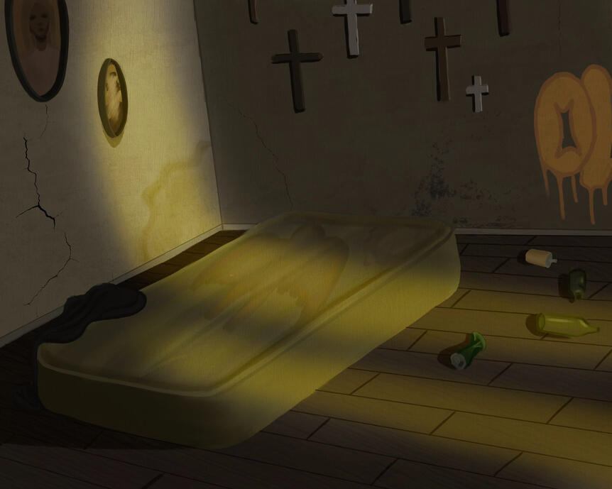 "Scared He Was Gone, All Along" Environmental Concept Art [Digital]